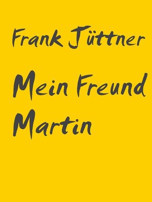 cover image of Mein Freund Martin